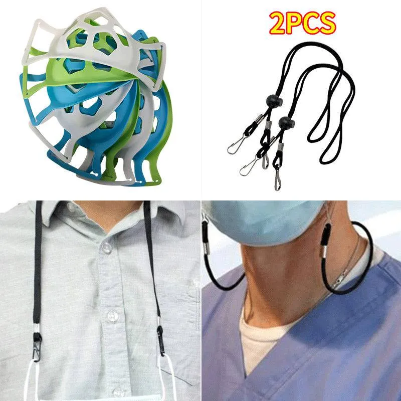 3D Softer Face Mask Bracket for More Breathing Space