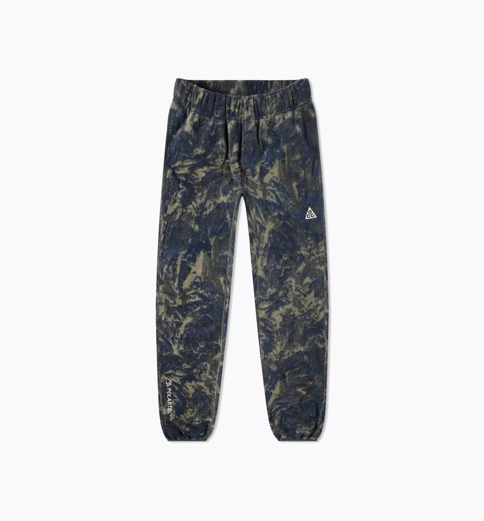 ACG Wolf Tree Print Fleece Pant Mens Pant - Blue/Smoke Grey/Stone