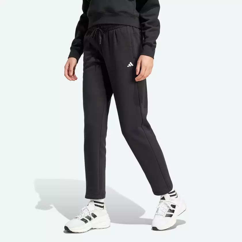 ADIDAS WOMEN'S FEELCOZY FLEECE PANT BLACK