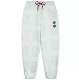 AIR JORDAN X CLOT ALL-OVER PRINT FLEECE PANT - BARELY GREEN/LIGHT SILVER/STORMRED