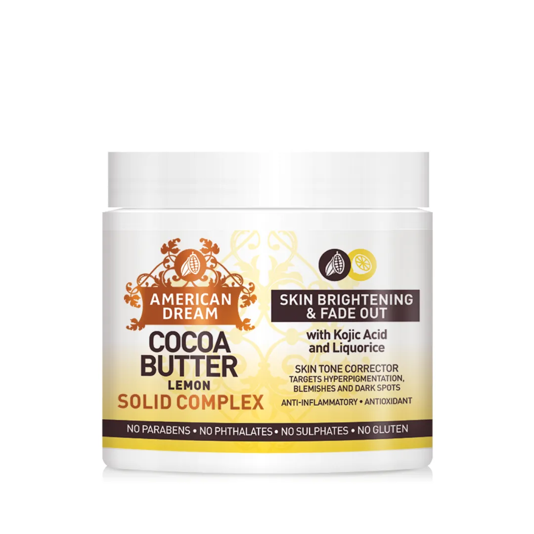 American Dream Cocoa Butter Original Solid Complex Lemon 113 g