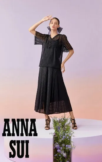 ANNA SUI  |Casual Style Unisex Street Style Shirts & Blouses