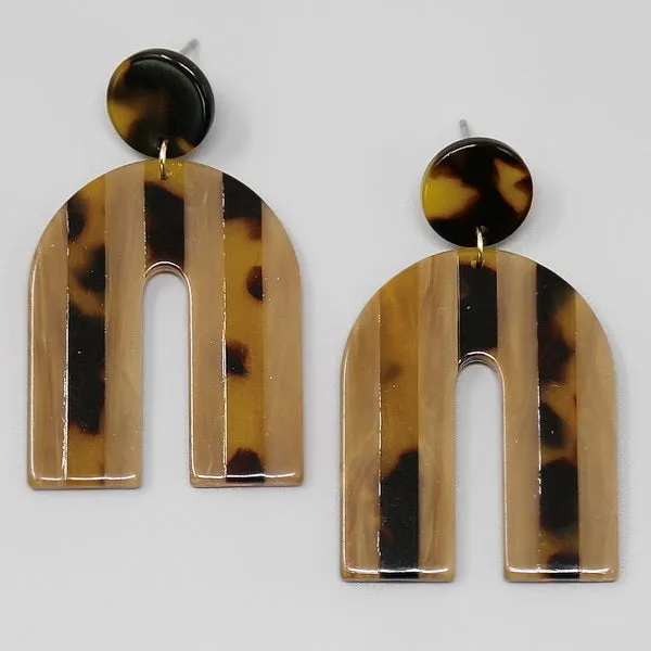 Arch Resin Earrings