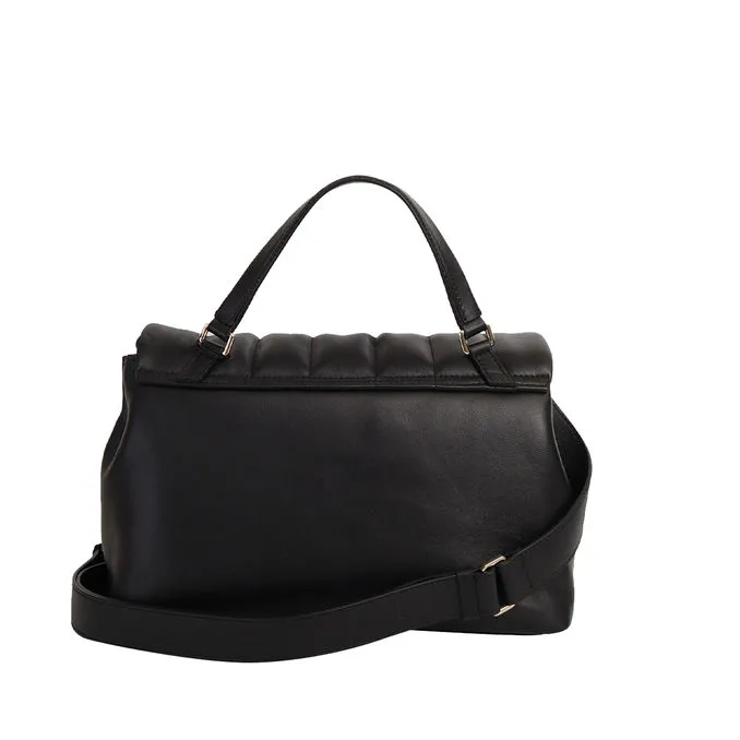 BAG POSTINE VENETA S MATELASSE' Woman Black Nero 