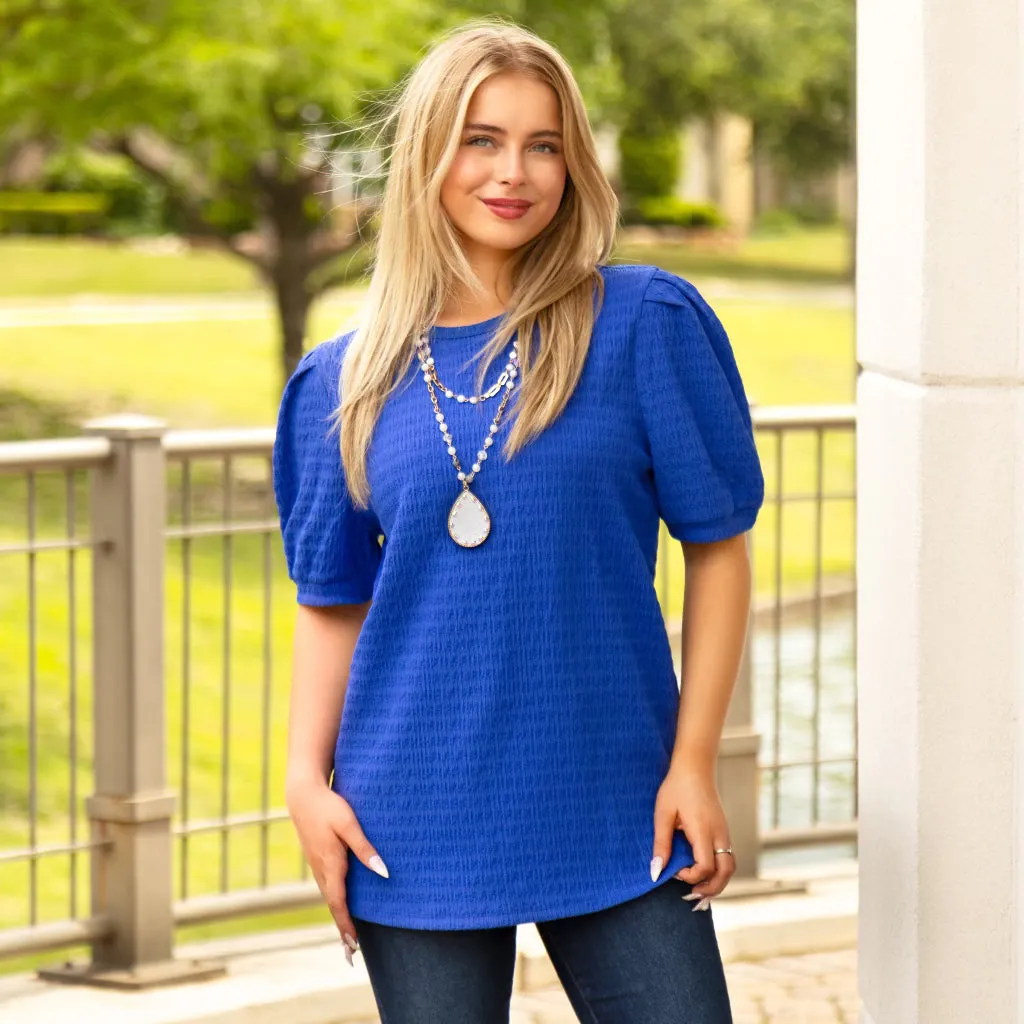 Basic American Girl Top - Royal