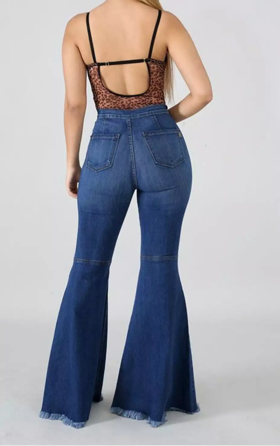 Belliscious Life High Waist Bell Bottom Jeans