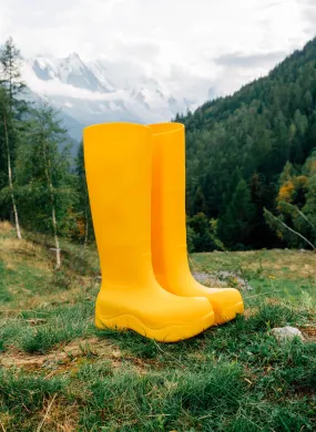 Bottega veneta  Puddle biodegradable rubber boots - Yellow