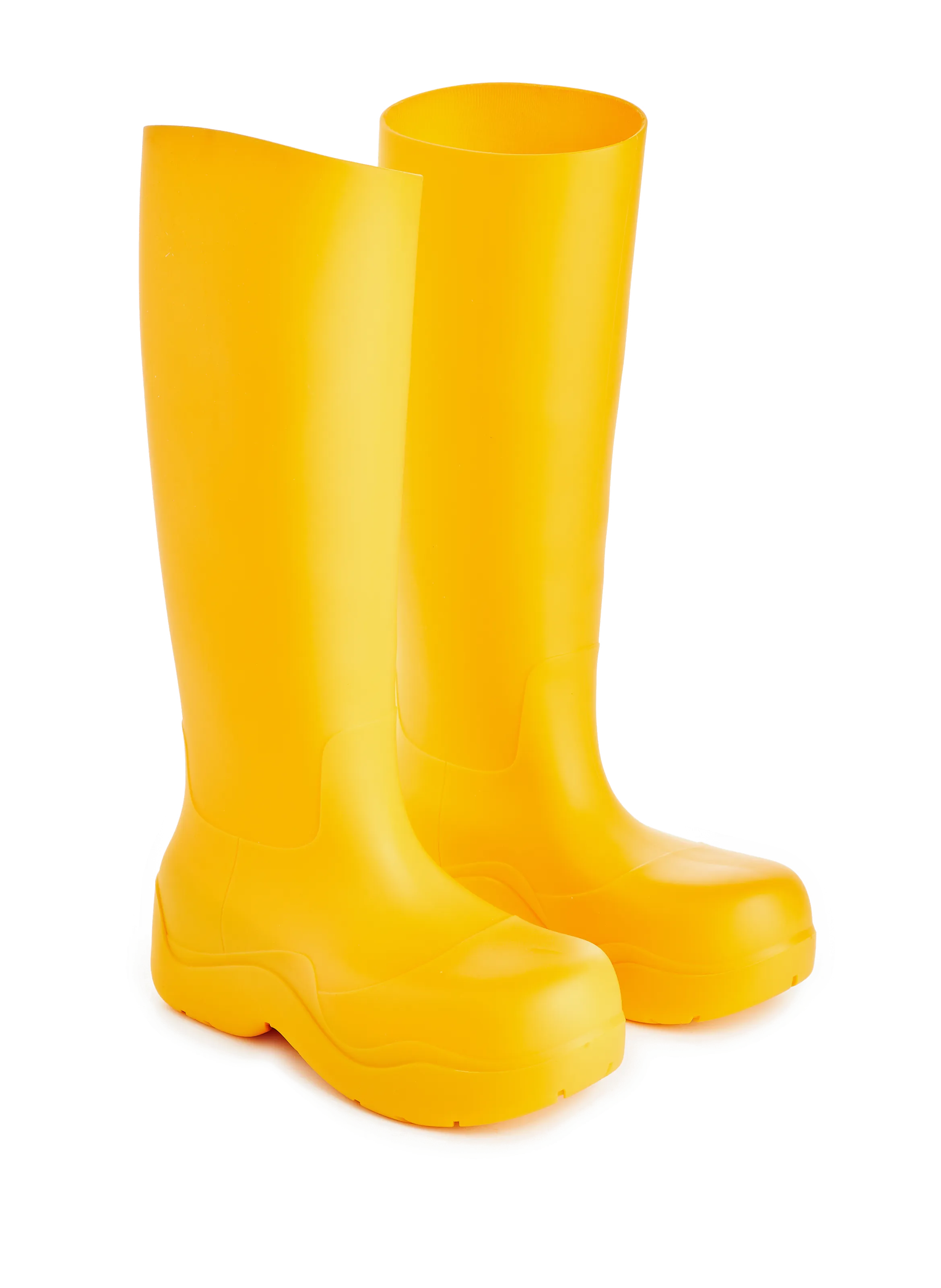 Bottega veneta  Puddle biodegradable rubber boots - Yellow