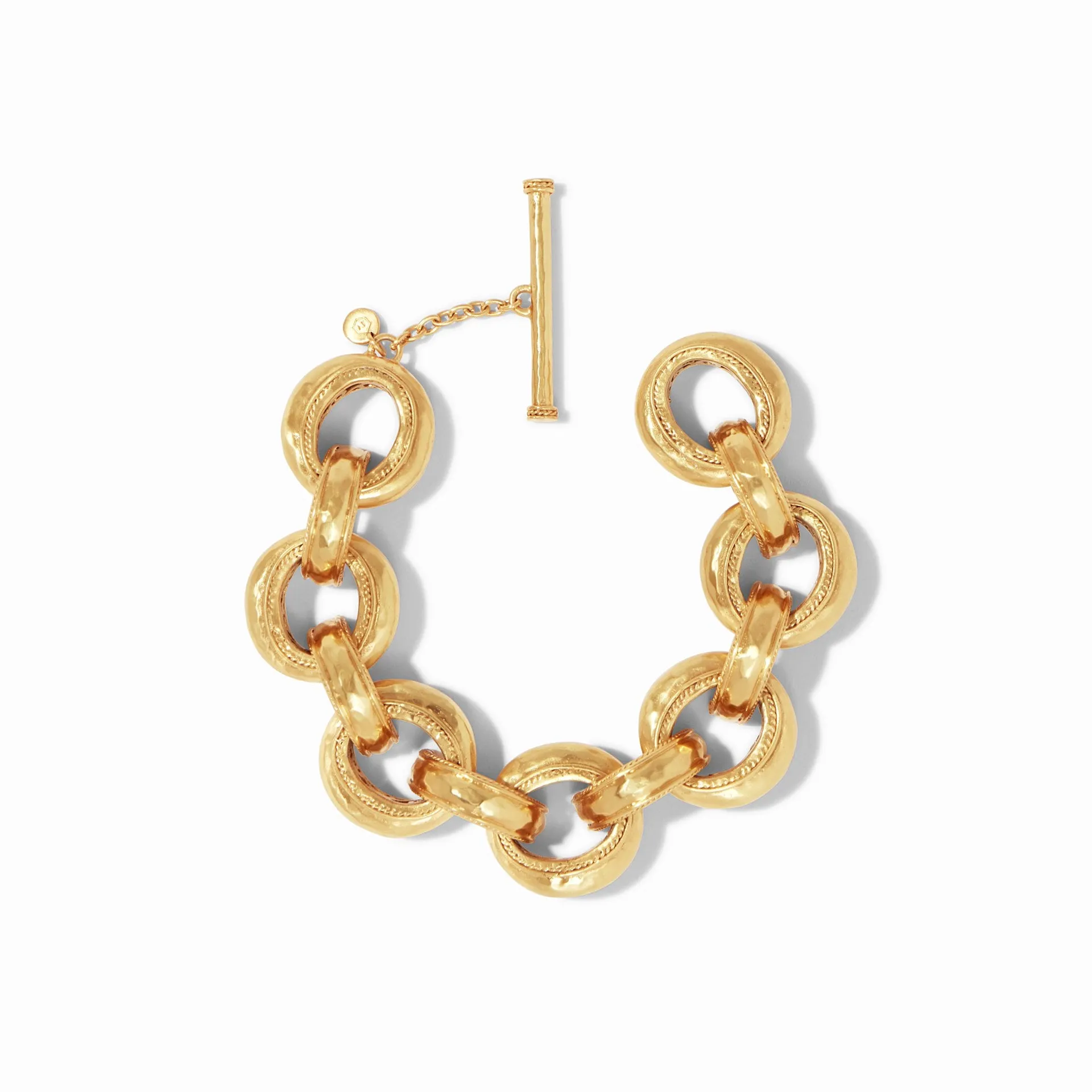 Cannes Demi Link Bracelet Gold by Julie Vos