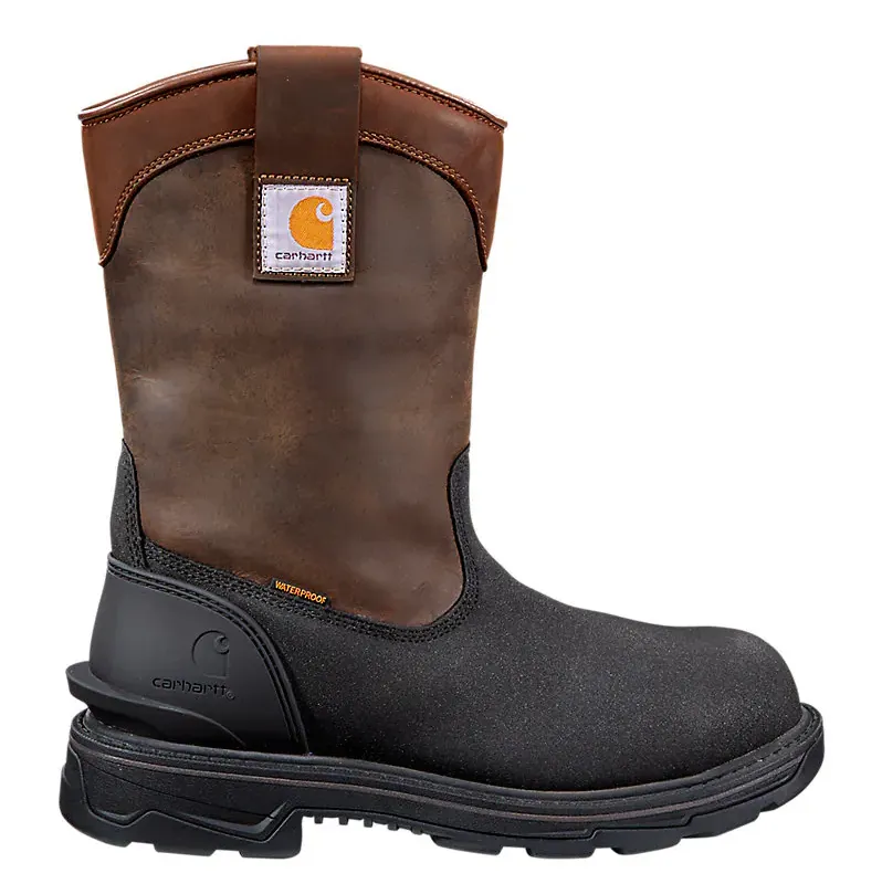 Carhartt IRONWOOD INSULATED 11 ALLOY TOE WELLINGTON 11.5M Brown Oil Tanned/Black Coated