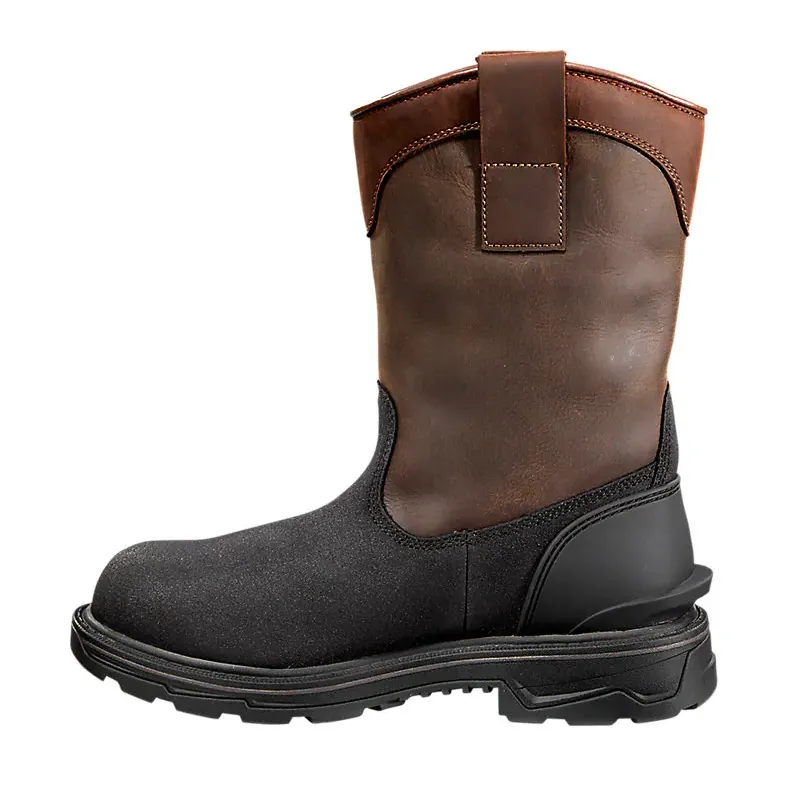 Carhartt IRONWOOD INSULATED 11 ALLOY TOE WELLINGTON 11.5M Brown Oil Tanned/Black Coated