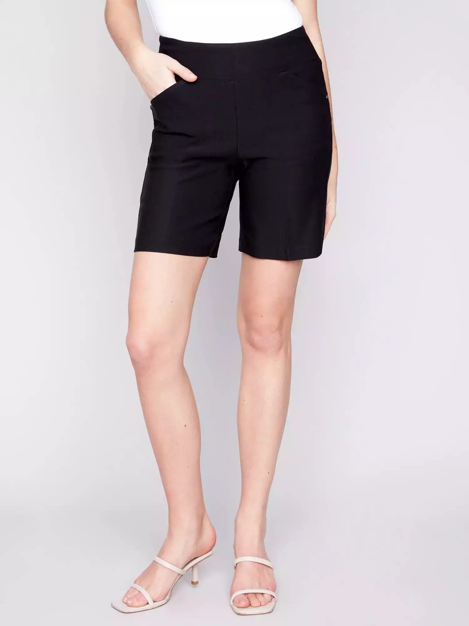 Charlie B Smooth Stretch Short - C8055 560A