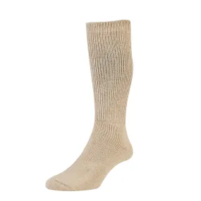 Cotton Diabetic Socks - Oatmeal