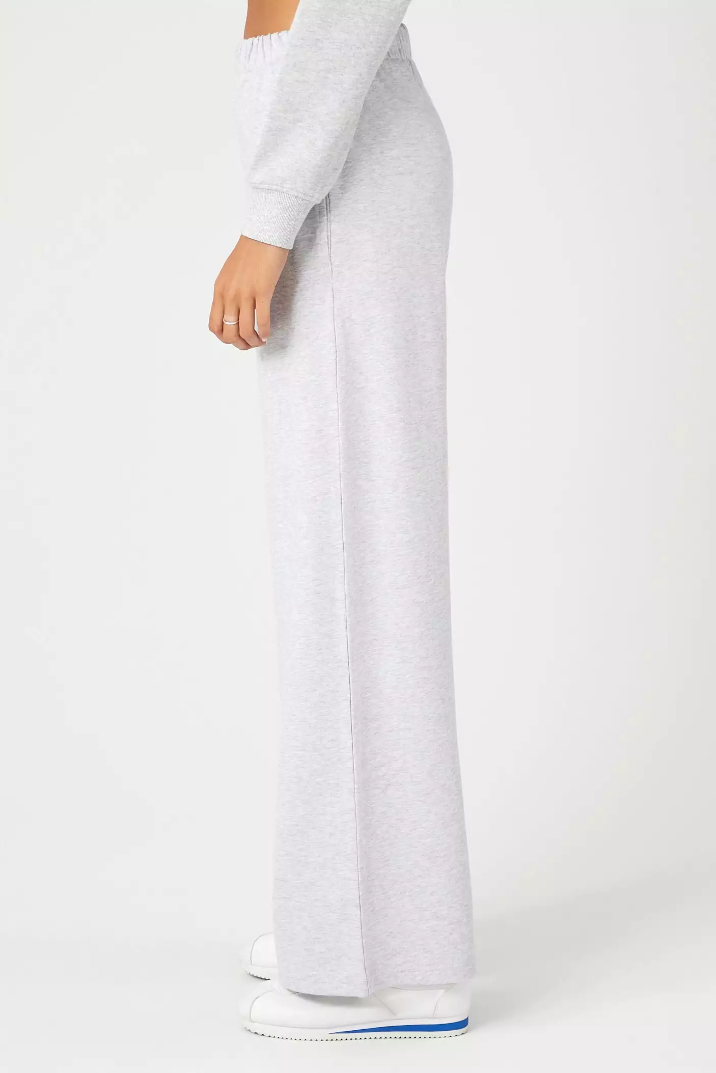 Cotton Wide-Leg Pants