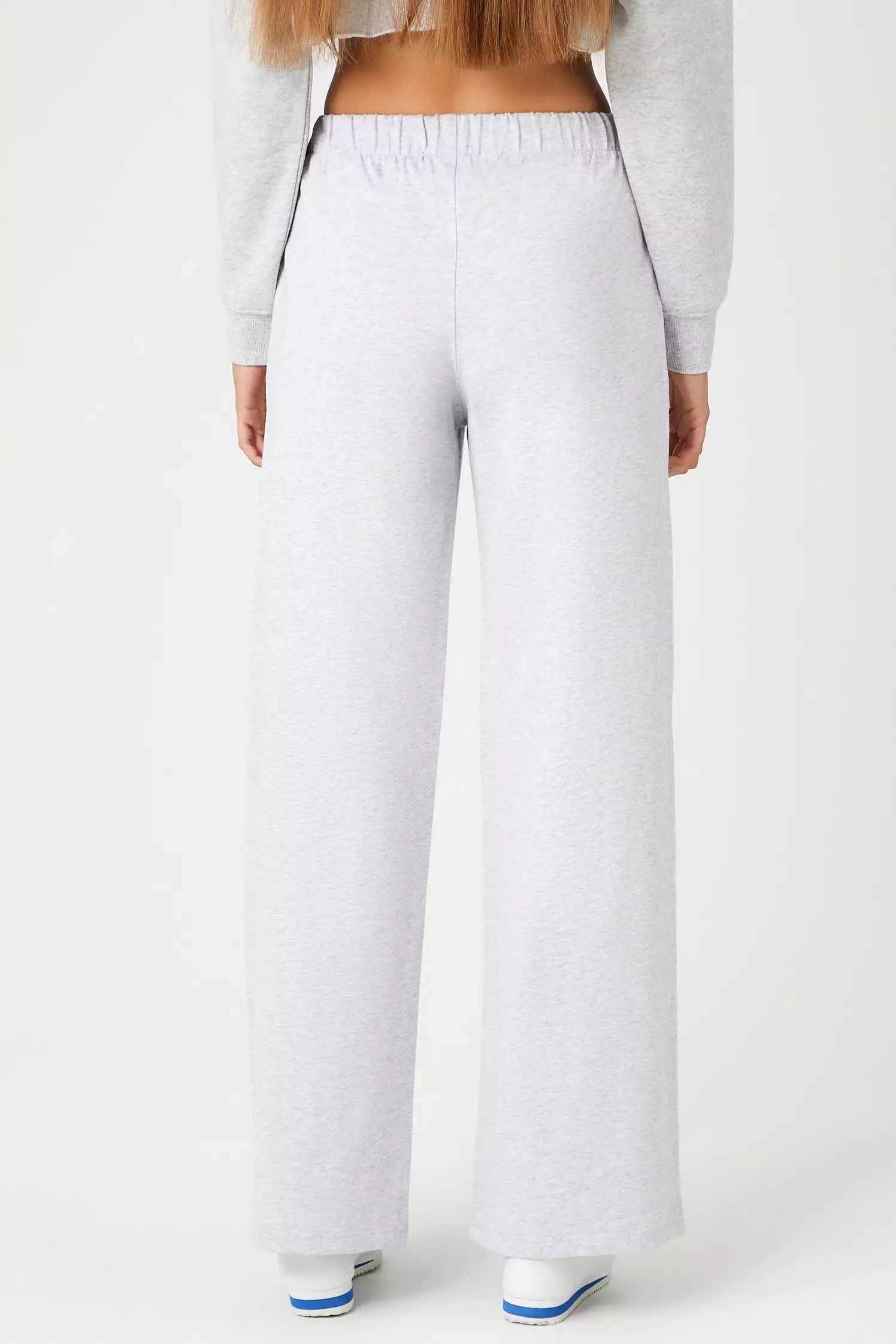 Cotton Wide-Leg Pants