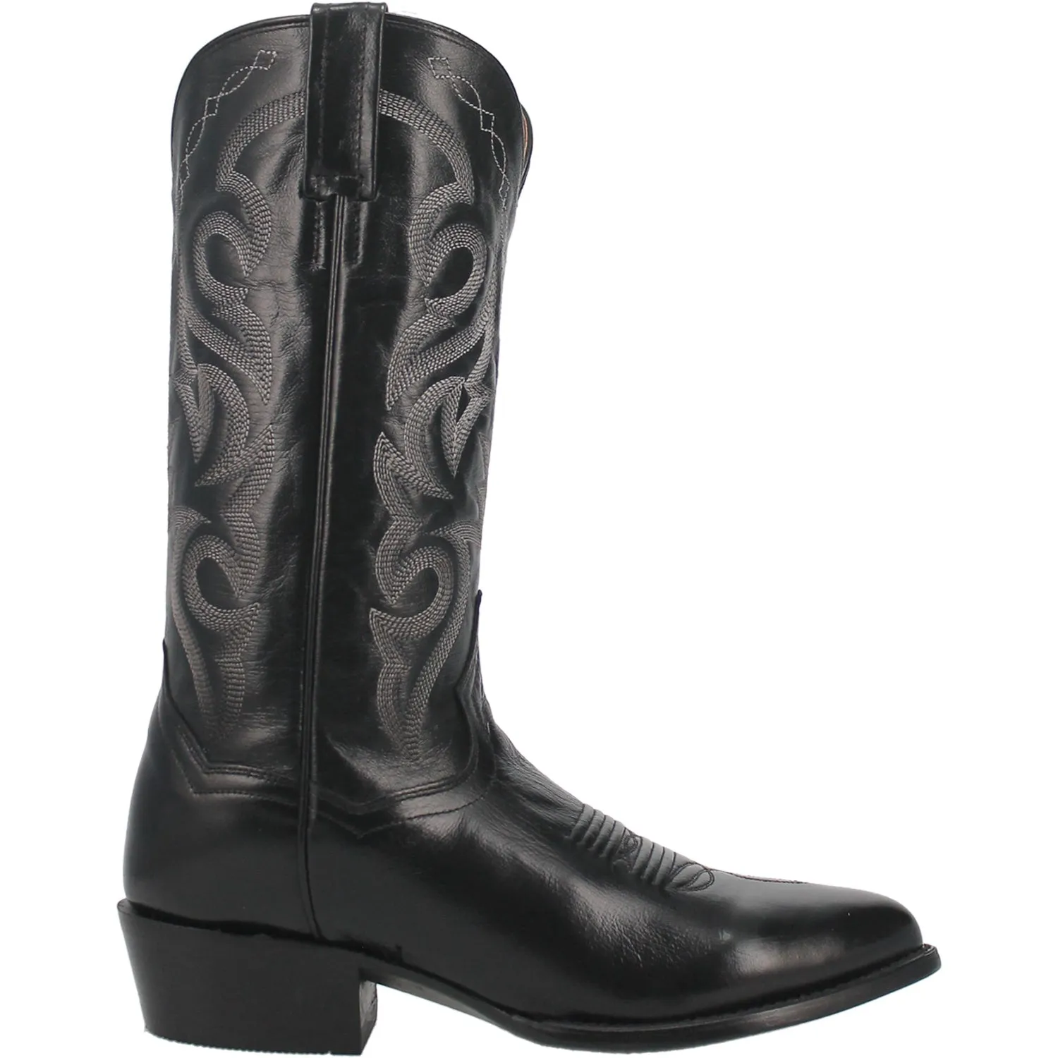 Dan Post Mens Milwaukee Cowboy Boots Leather Black