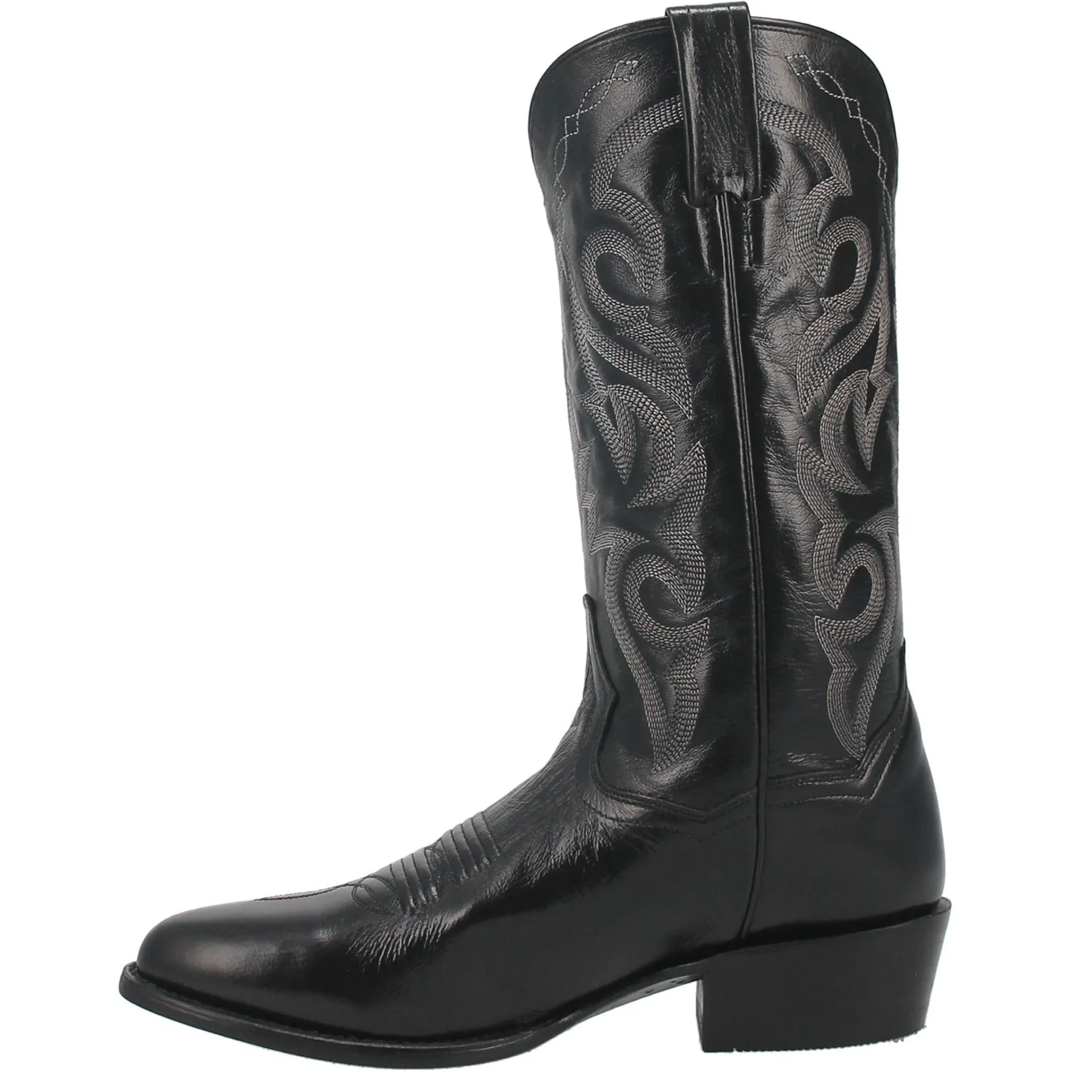 Dan Post Mens Milwaukee Cowboy Boots Leather Black