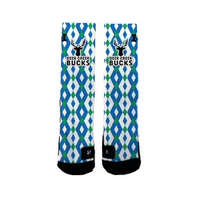 Deer Creek Elementary Jester Socks