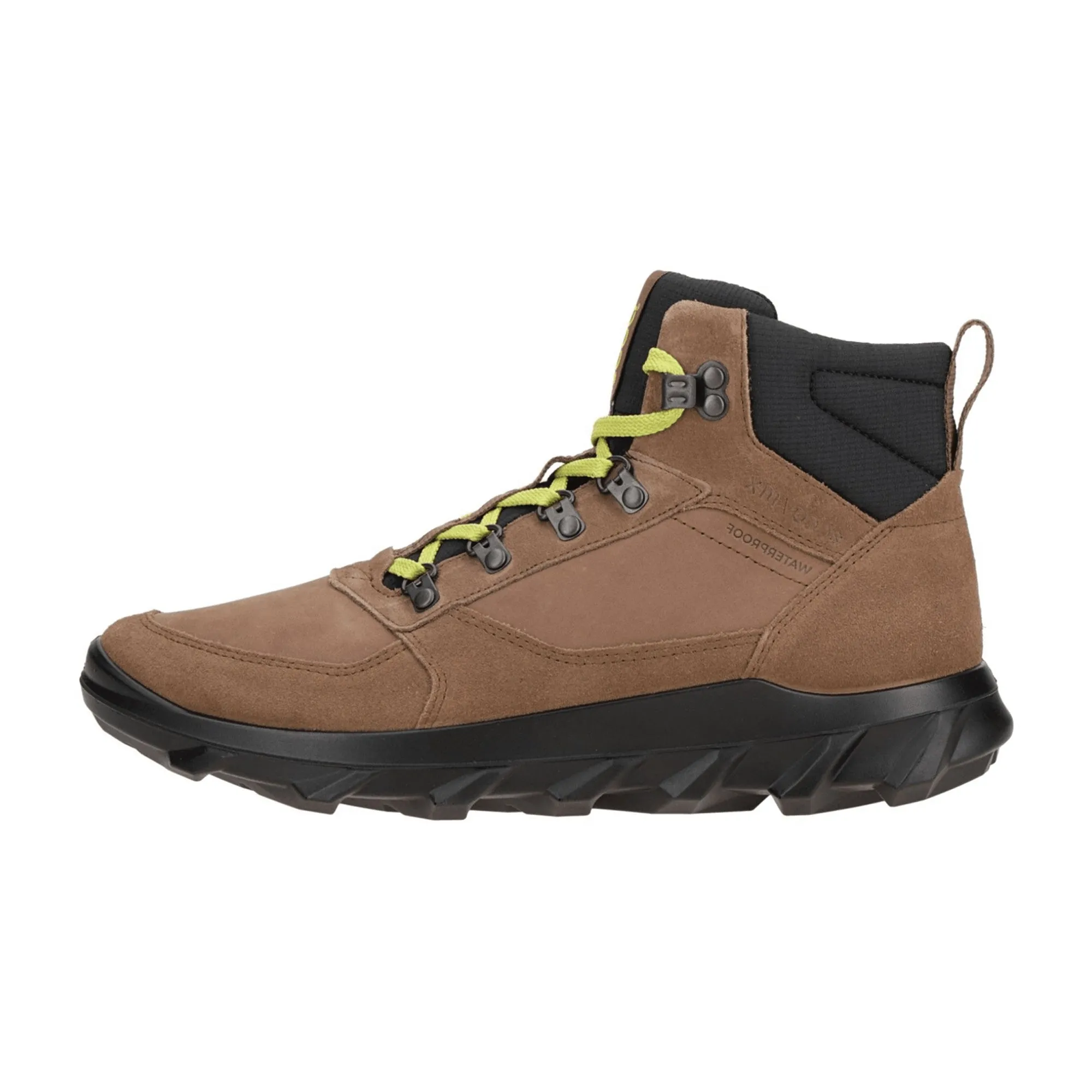 Ecco MX Men's Waterproof Boots - Stylish Brown Ankle Boot for All-Weather Comfort