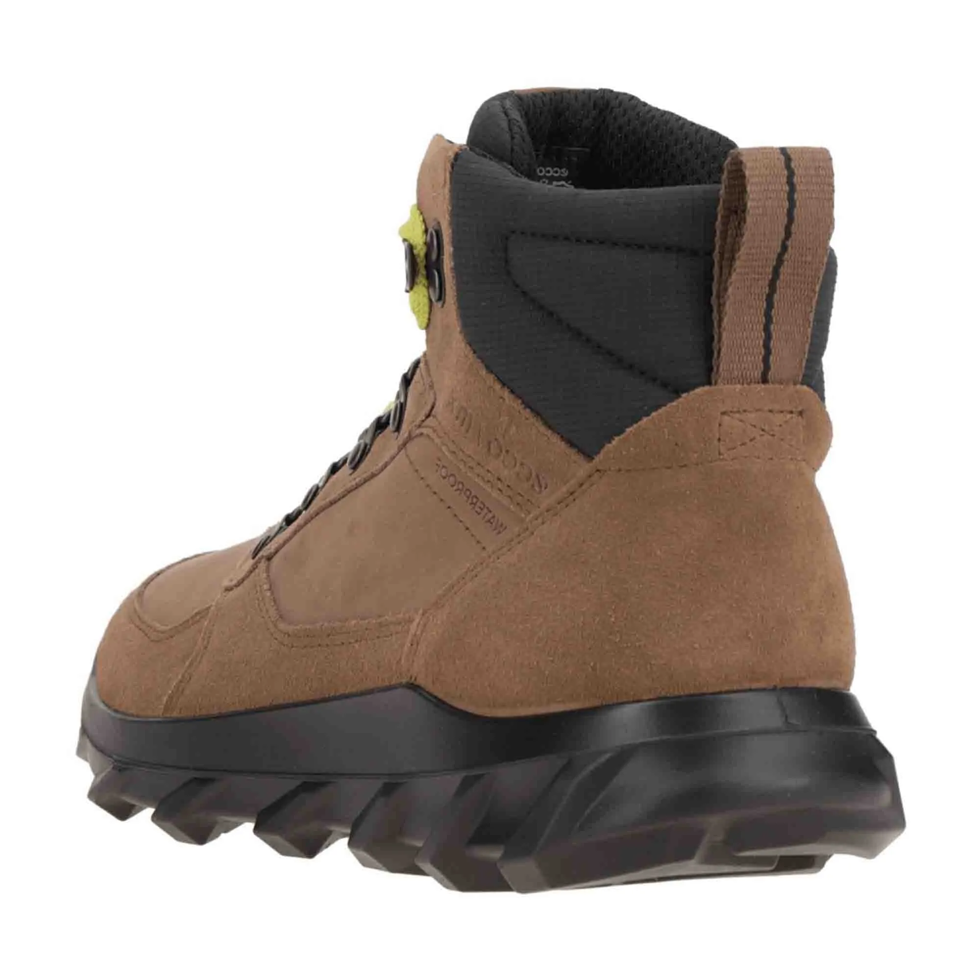 Ecco MX Men's Waterproof Boots - Stylish Brown Ankle Boot for All-Weather Comfort