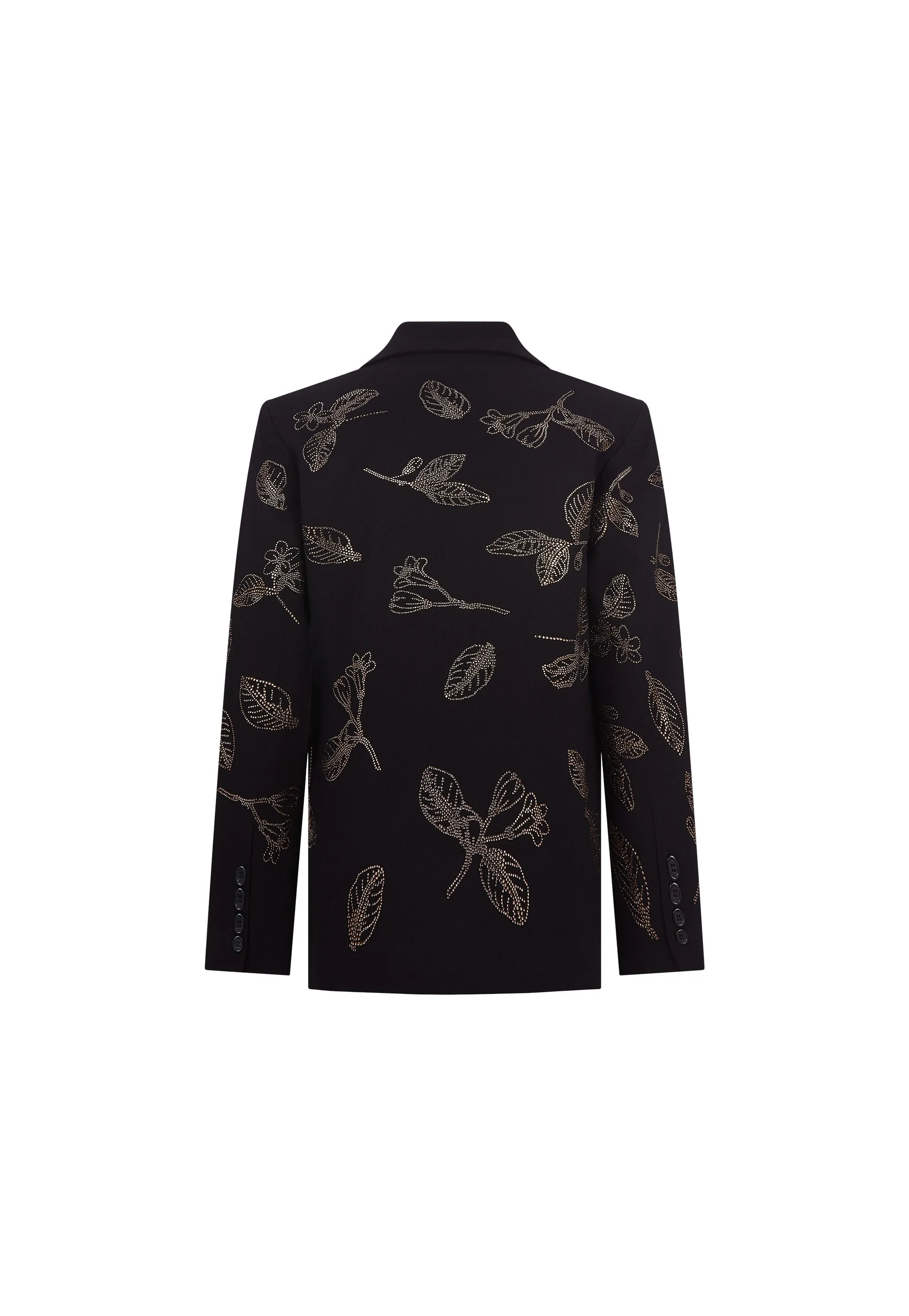 'GOLDEN LEAVES' DOUBLE BREASTED BLAZER