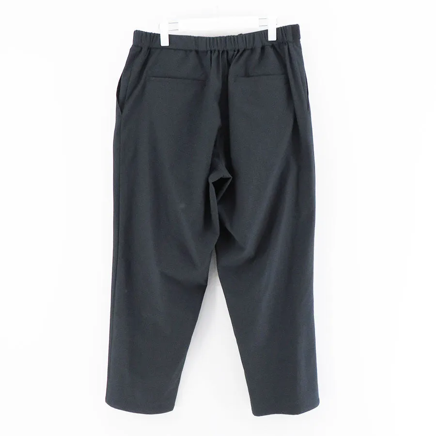 【Graphpaper/グラフペーパー】Ripple Jersey Wide Tapered Chef Pants GM234-40076B