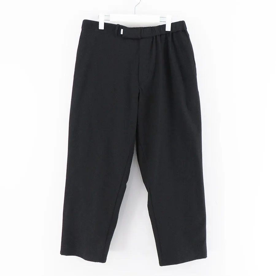 【Graphpaper/グラフペーパー】Ripple Jersey Wide Tapered Chef Pants GM234-40076B