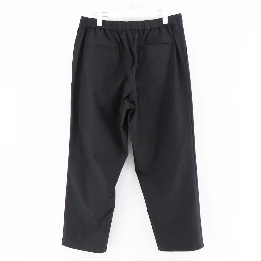 【Graphpaper/グラフペーパー】Ripple Jersey Wide Tapered Chef Pants GM234-40076B