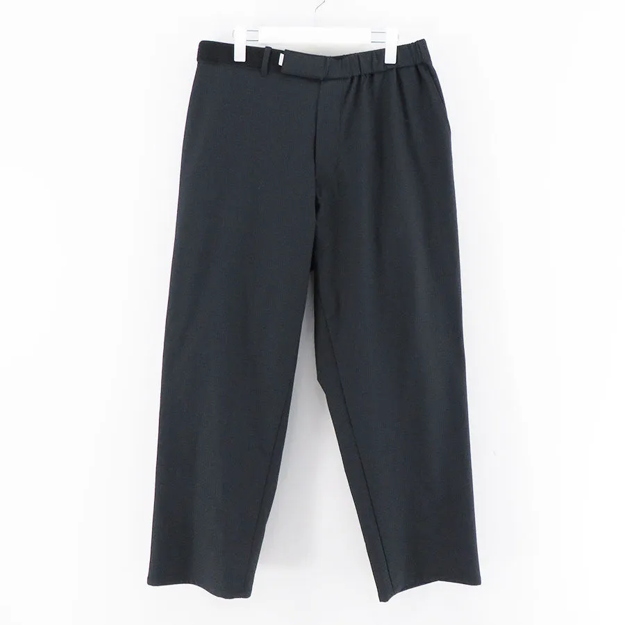 【Graphpaper/グラフペーパー】Ripple Jersey Wide Tapered Chef Pants GM234-40076B