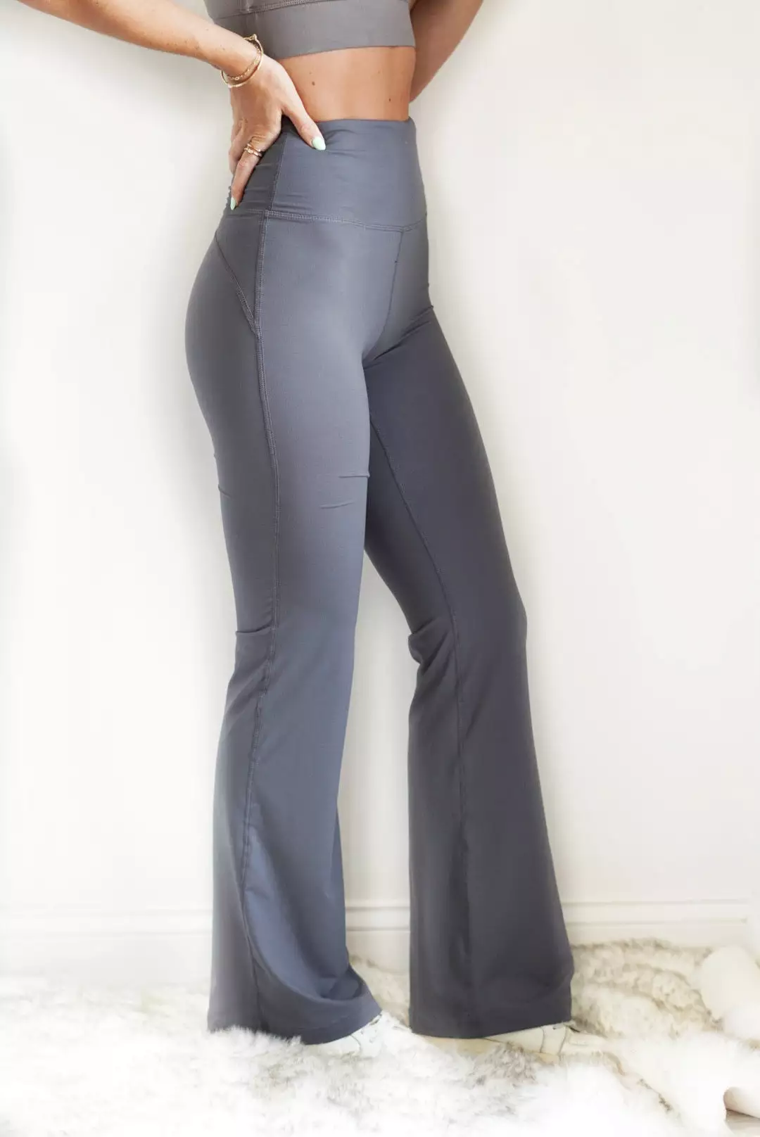 Harper High Waisted Bell Bottom Yoga Pants