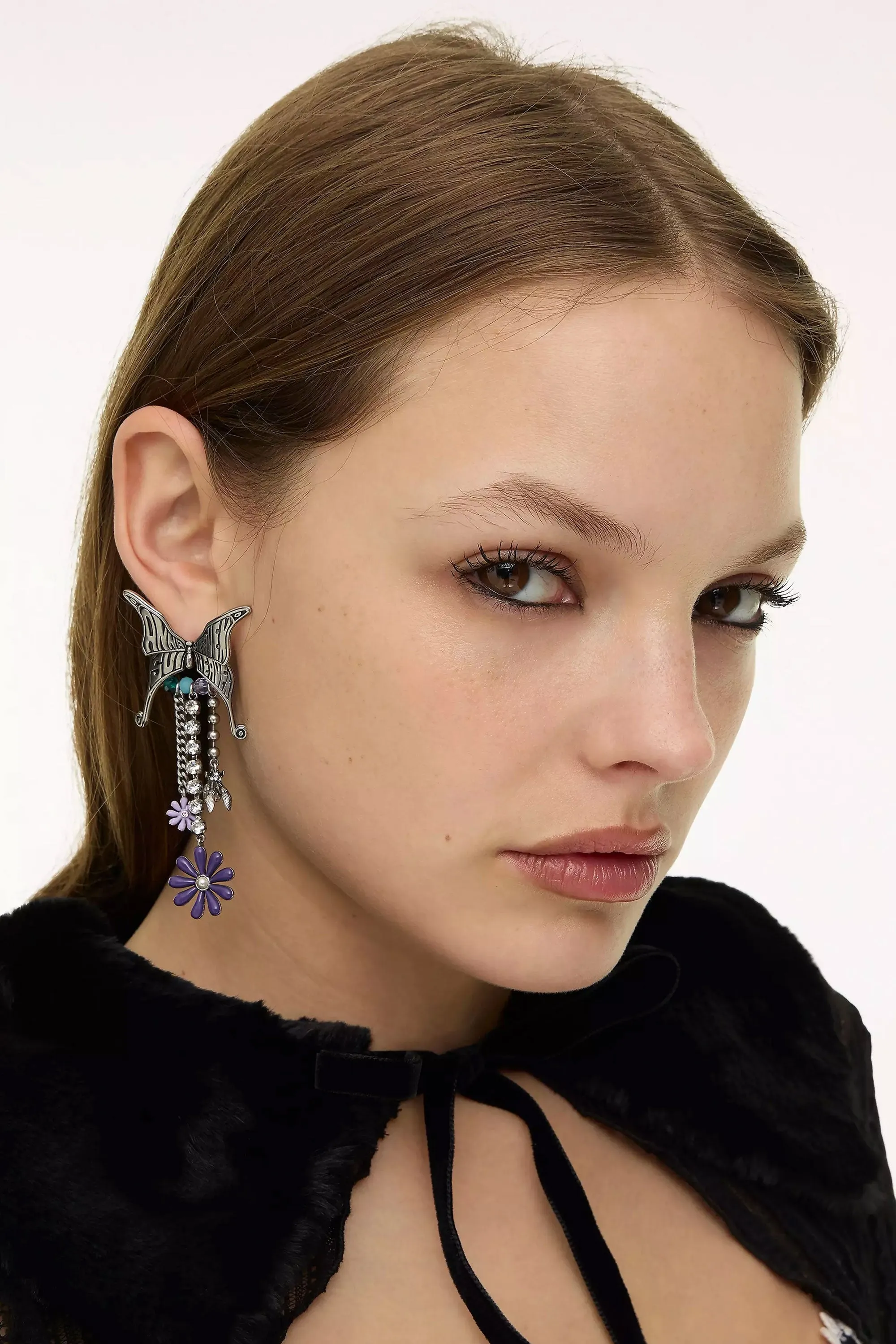 HEAVEN x ANNA SUI BUTTERFLY CHANDELIER EARRINGS