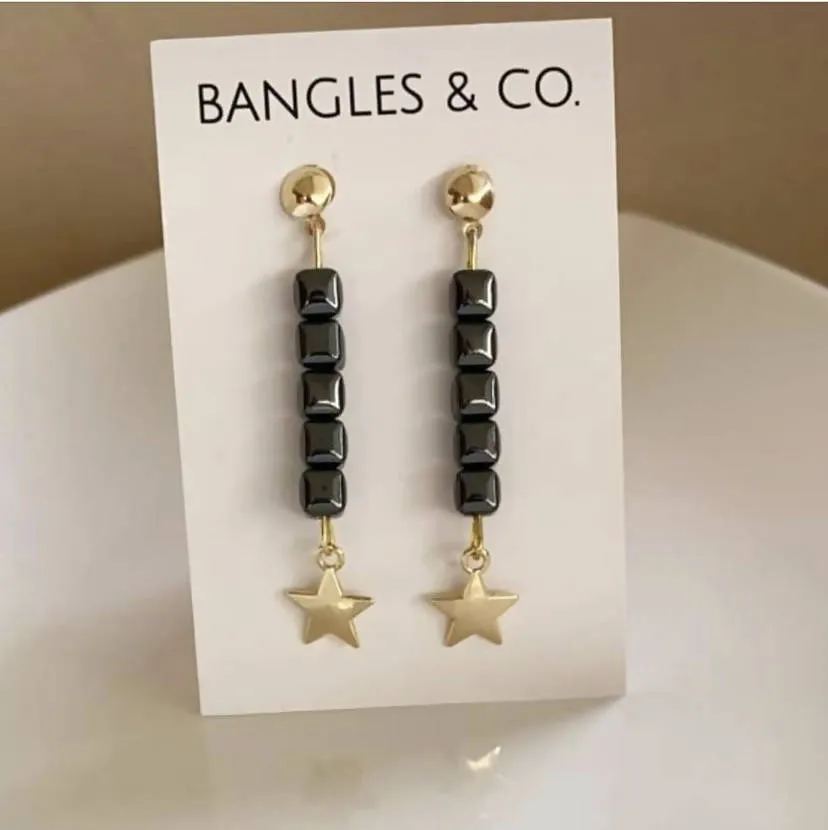 Hematite Earrings