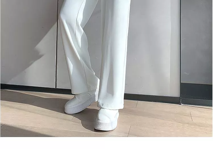 High-Waist Wide-Leg Dress Pants dd24