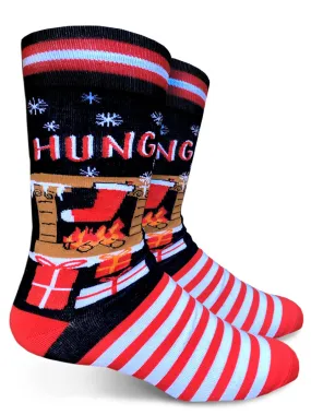 Hung Mens Crew Socks