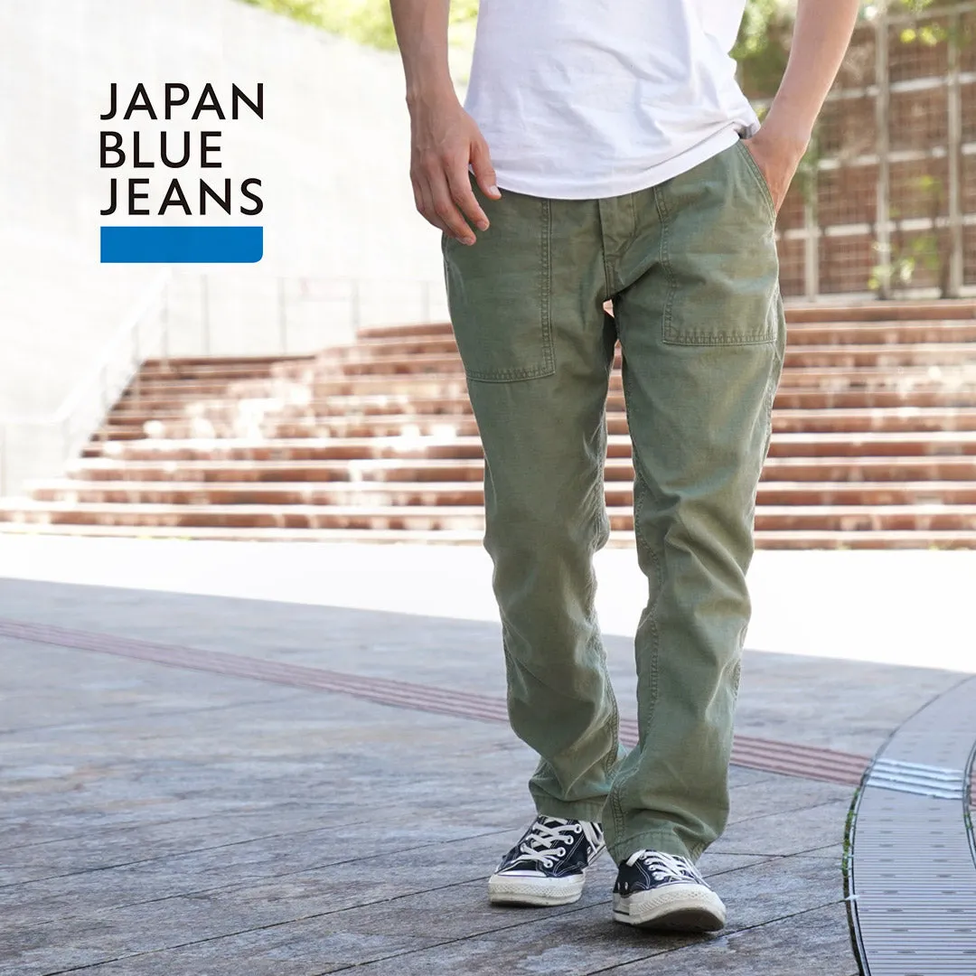 JAPAN BLUE JEANS（ジャパンブルージーンズ） 別注 ベイカー パンツ セミワイド テーパード / メンズ ベーカーパンツ ワークパンツ ファティーグパンツ 岡山 BAKER PANTS SEMI WIDE TAPERED