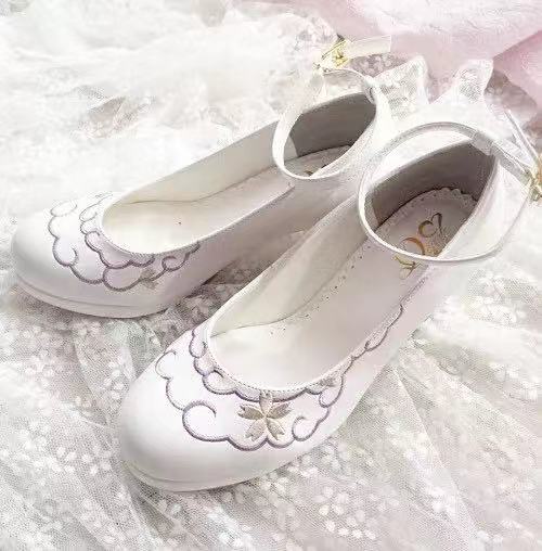 JAPANESE LOLITA CUTE RABBIT EAR SHOES BY50808