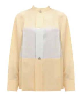 Jil Sander Colour-Block Straight Hem Shirt