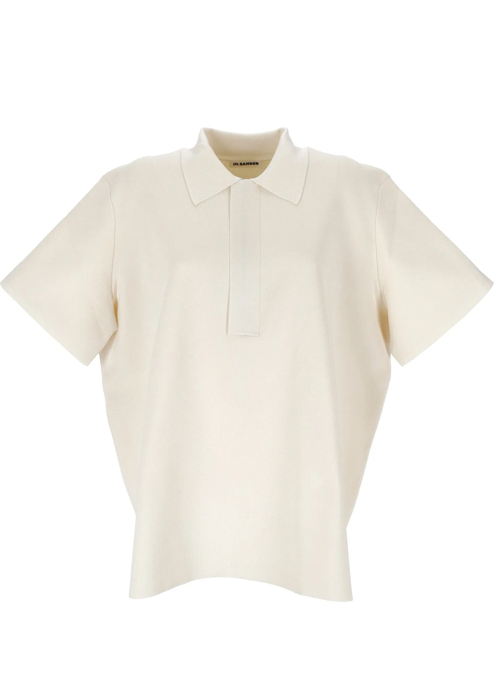 Jil Sander Straight-Hem Boxy Polo Shirt