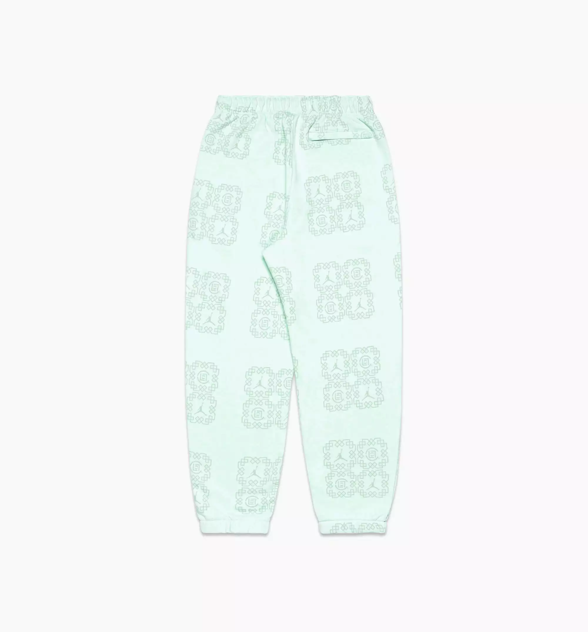 Jordan x CLOT AOP Fleece Pant Mens Pants - Green