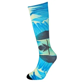 Lawren Harris Lake and Mountains Art Socks