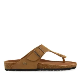 LEATHER SANDALS GREEK STYLE WITH BIO SOLE FOR MEN RUSKIN