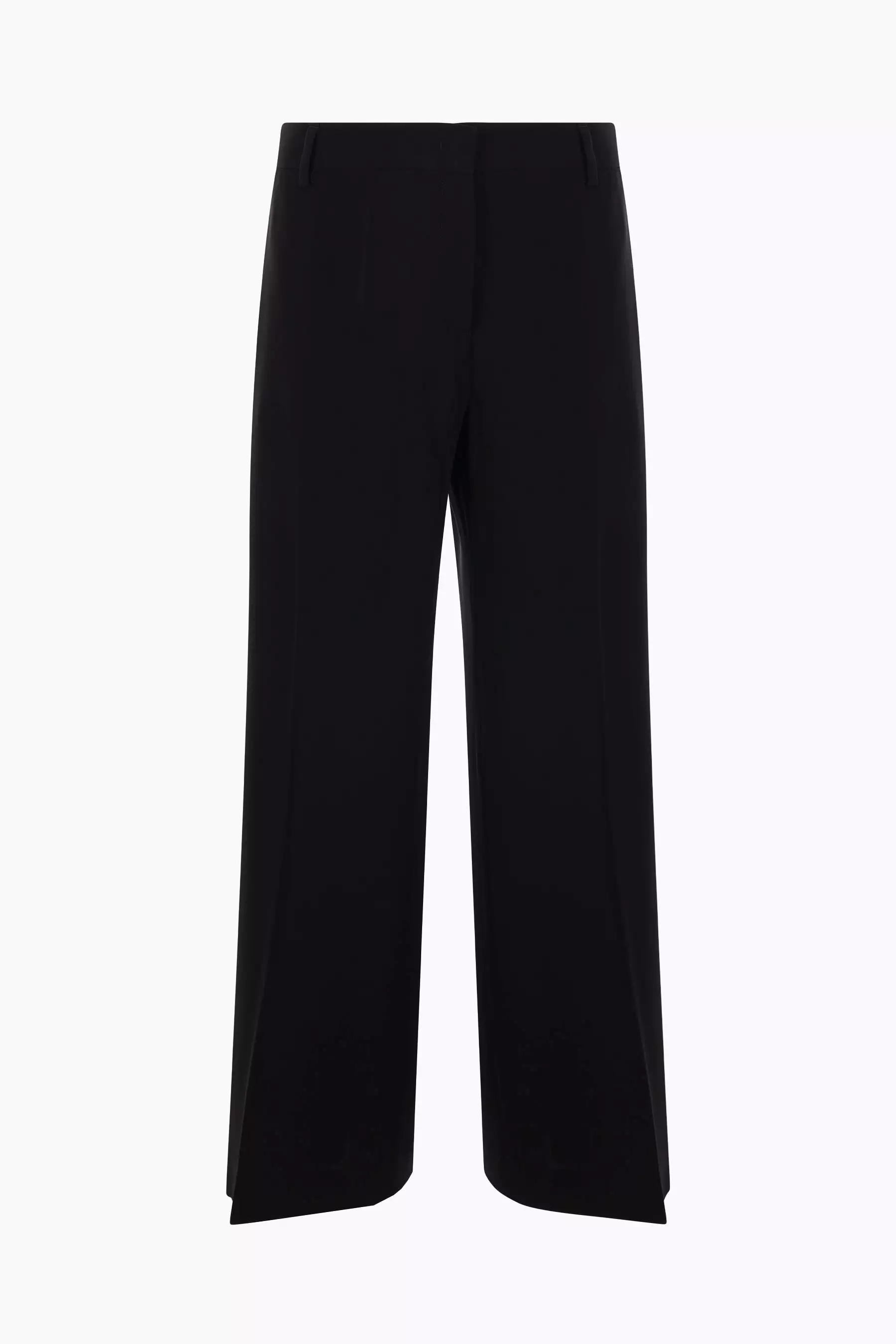 lightweight cady wide-leg pants