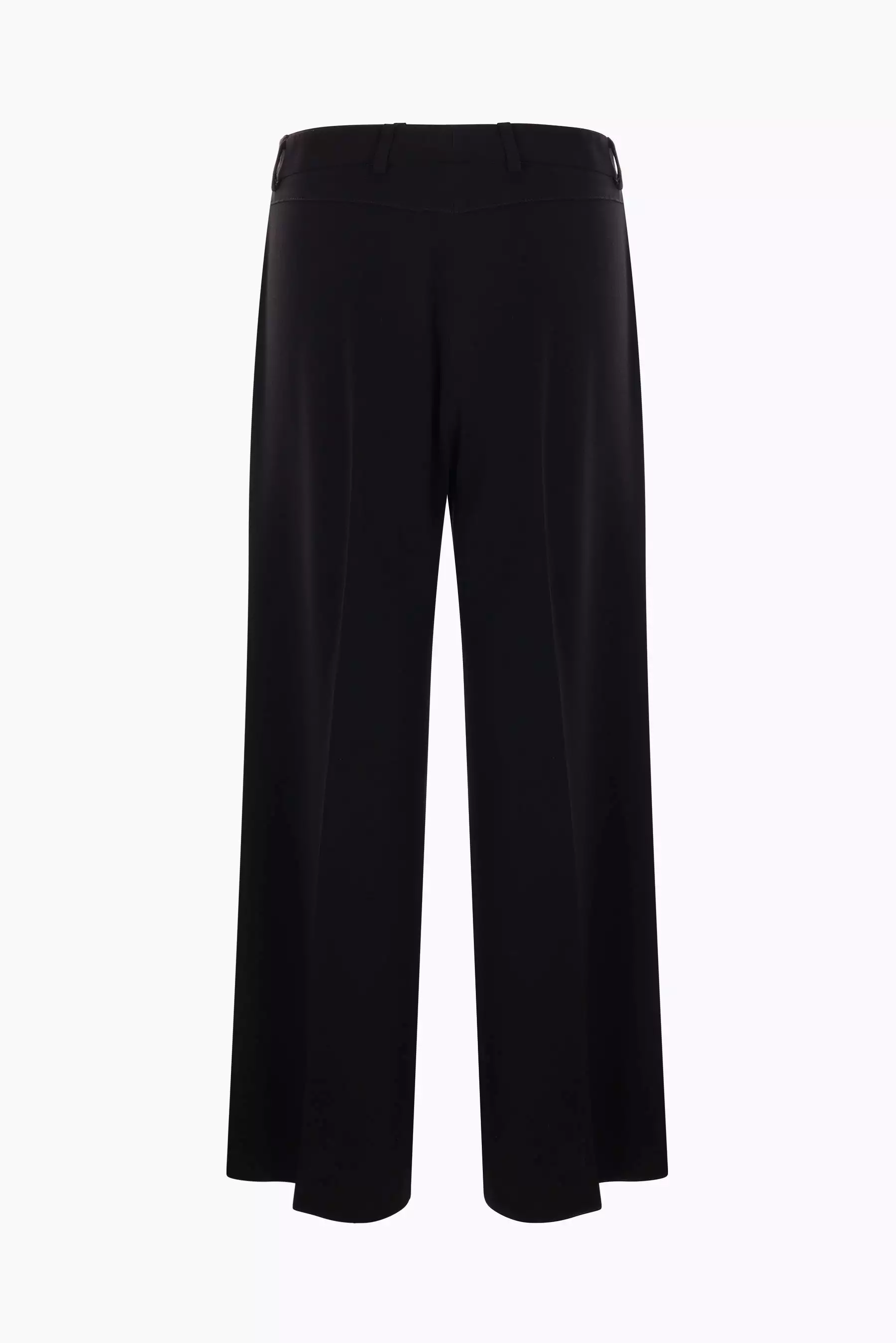 lightweight cady wide-leg pants