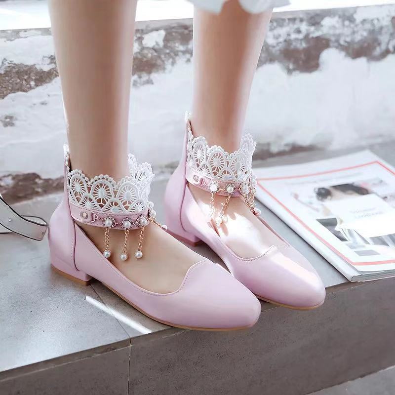 LOLITA PRINCESS FLAT-SOLED SHOES BY50809