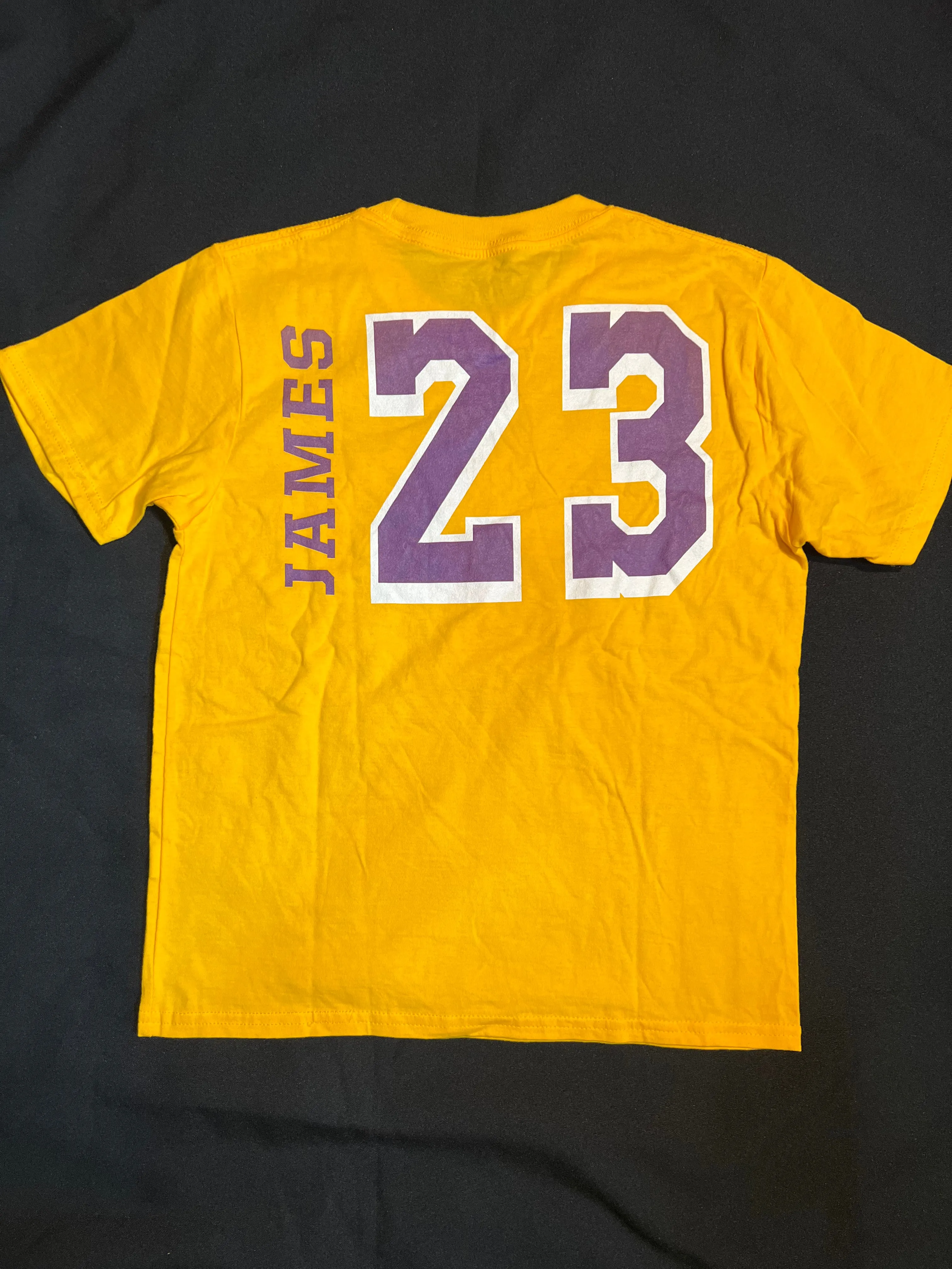 Los Angeles Lakers NBA #23 James Youth T-Shirt