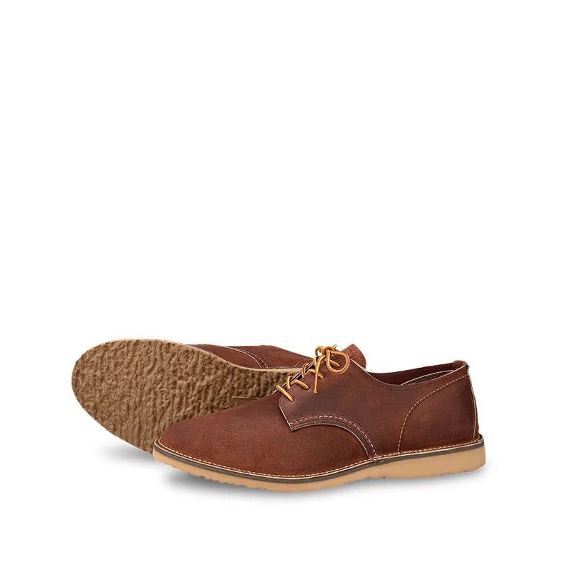 Men’s Leather Shoes for All Seasons, Brown Low-Top 