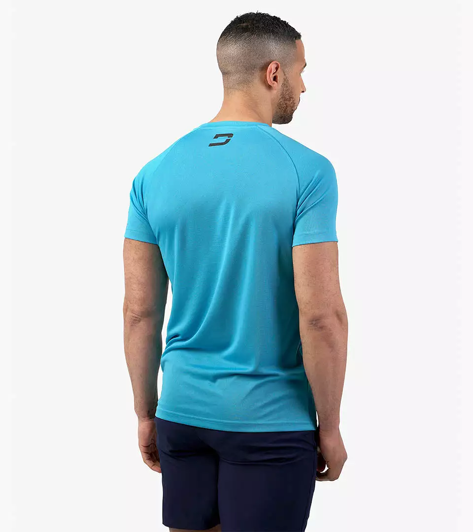 MEN'S TRAINING T-SHIRT - SAPPHIRE