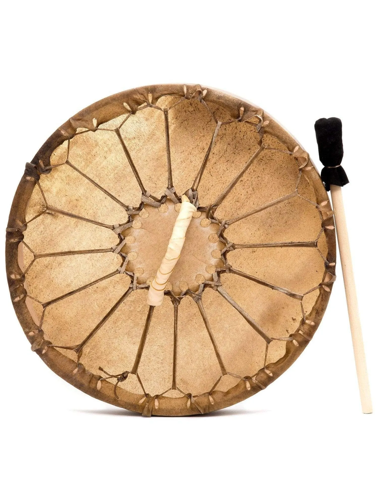 Native American-Style Elk Rawhide Drum