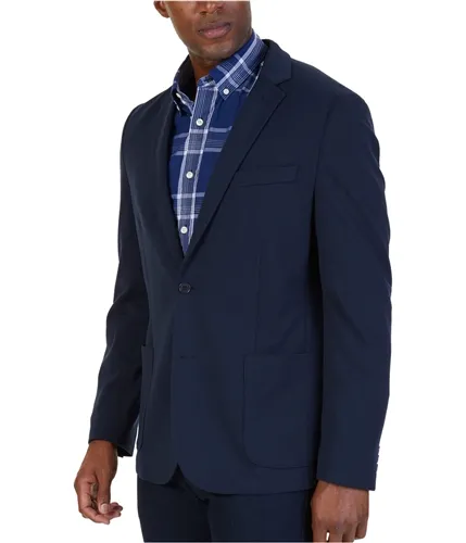 Nautica Mens Soft-Shoulder Two Button Blazer Jacket