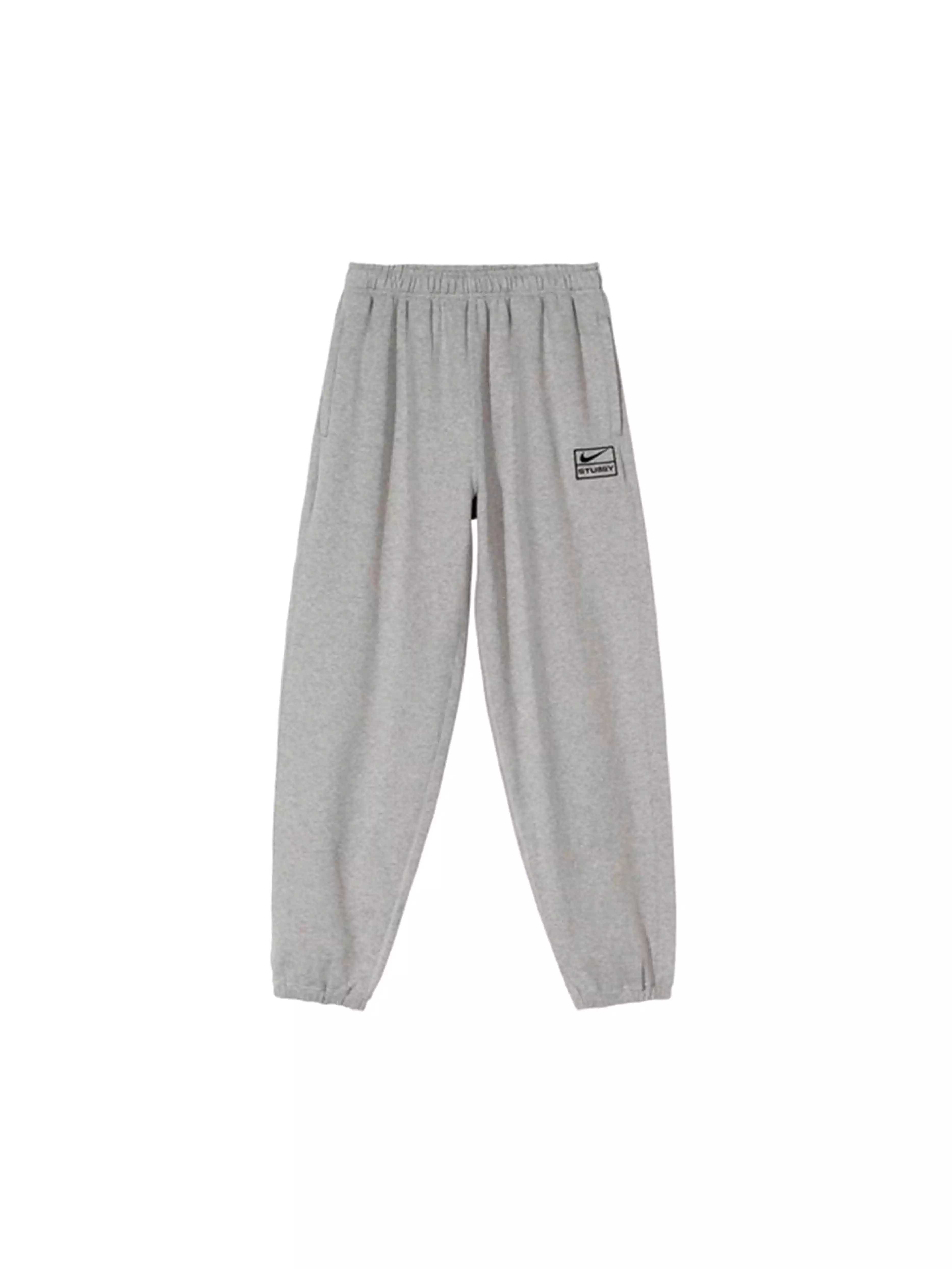 Nike x Stussy NRG BR Fleece Pant Gray L